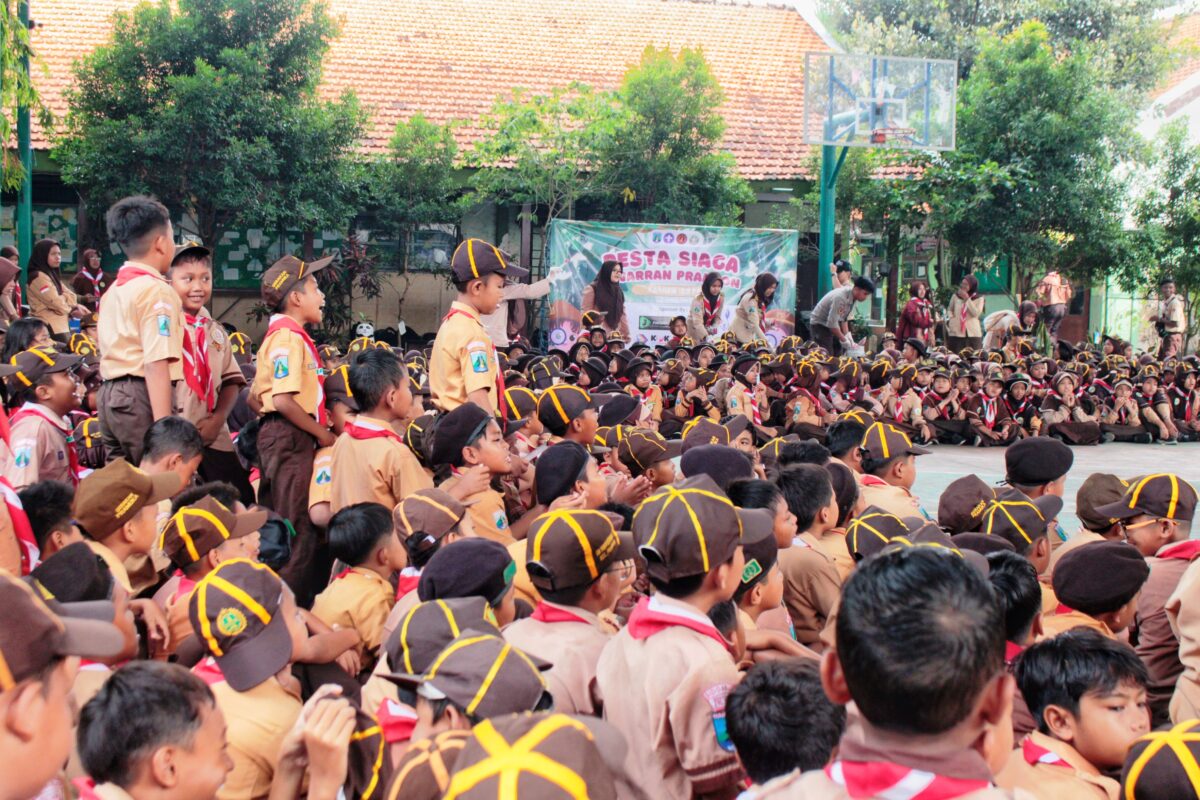 704 Pramuka Siaga Ramaikan Pesta Siaga Kwarran Prambon 2026, Tumbuhkan Ceria dan Karakter Sejak Dini