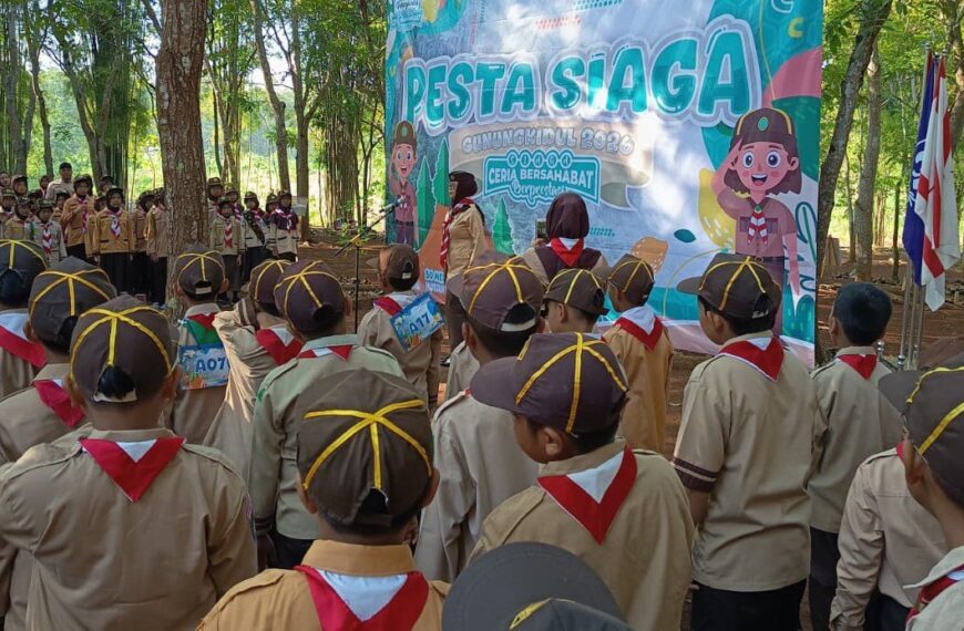 Kwarcab Gunungkidul Gelar Pesta Siaga 2026 : Cetak Pramuka Ceria, Bersahabat, dan Berprestasi