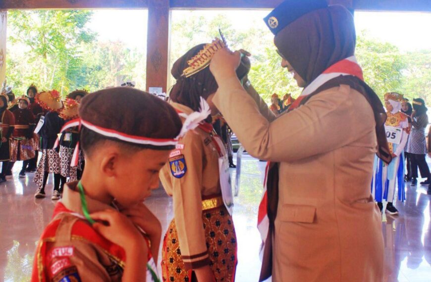 Dibuka oleh Kak Emi Masruroh, 32 Barung Meriahkan Pesta Siaga 2026 Kwarcab Bantul