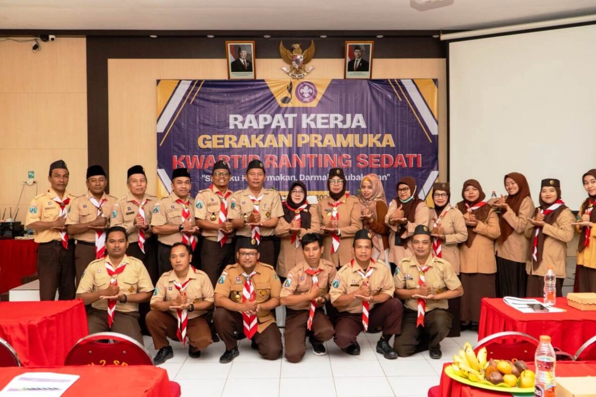 Hardiknas Jadi Momentum Kwarran Sedati Selenggarakan Rapat Kerja