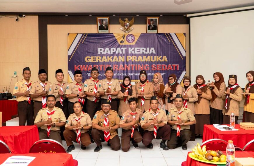 Hardiknas Jadi Momentum Kwarran Sedati Selenggarakan Rapat Kerja