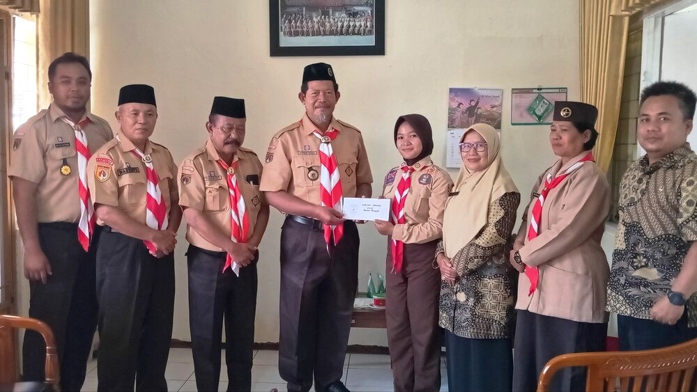 Semangat Menuju Jambore Nasional, Kwarran Purwojati Berikan Dukungan Penuh untuk Wangsit Dewi Kalyca