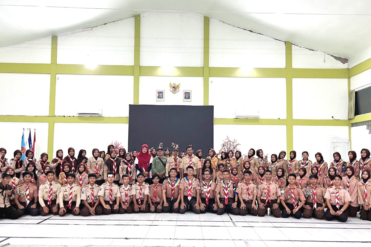 Bangun Ekosistem Penegak yang Kokoh, Pramuka SMA Negeri 3 Sidoarjo Jadi Motor Latihan Gabungan Kwarran Sidoarjo