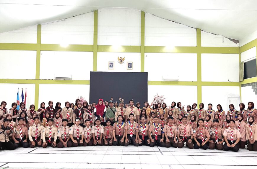 Bangun Ekosistem Penegak yang Kokoh, Pramuka SMA Negeri 3 Sidoarjo Jadi Motor Latihan Gabungan Kwarran Sidoarjo