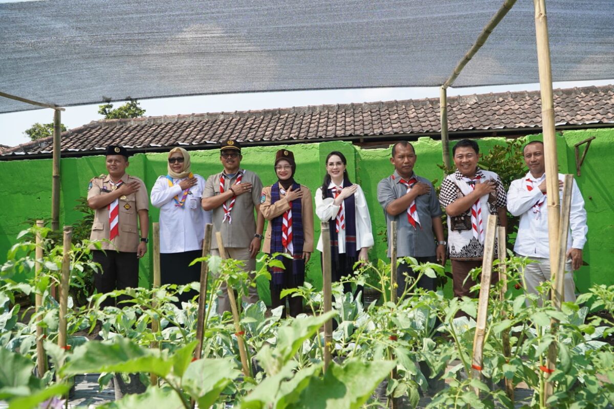 Wujudkan Ketahanan Pangan Lewat Pramuka Produktif Kwarda Jatim, Pramuka Kota Kediri Kembangkan Kebun & Kolam Lele